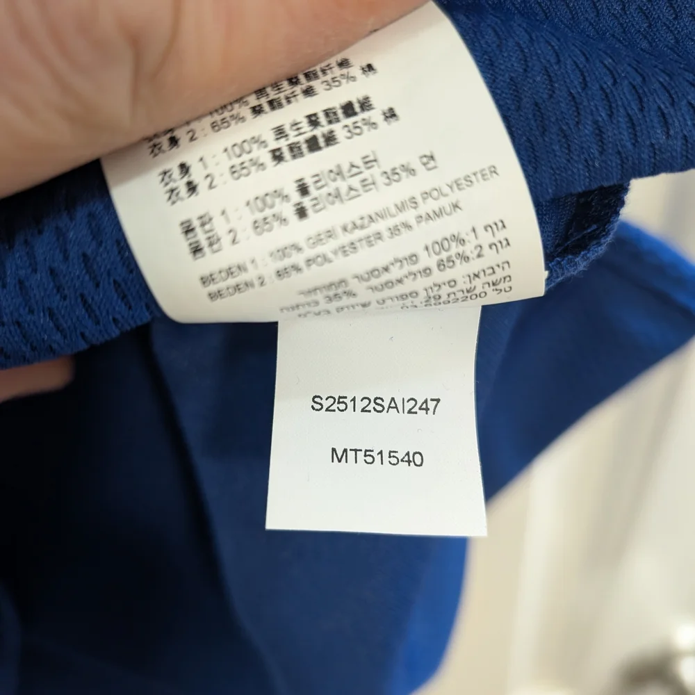 New Balance Blue Polo Shirt - Picture 8 of 9